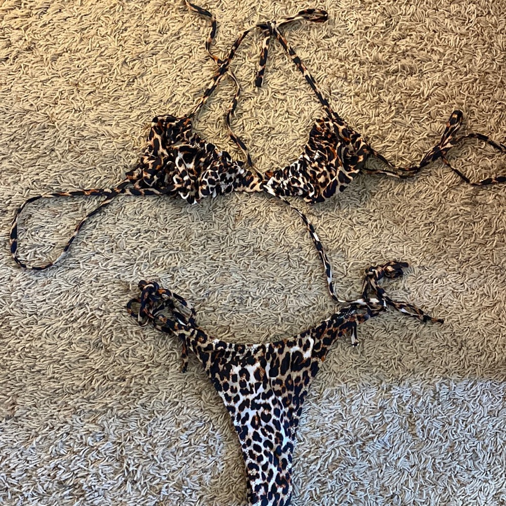 Cheetah Print Bikini